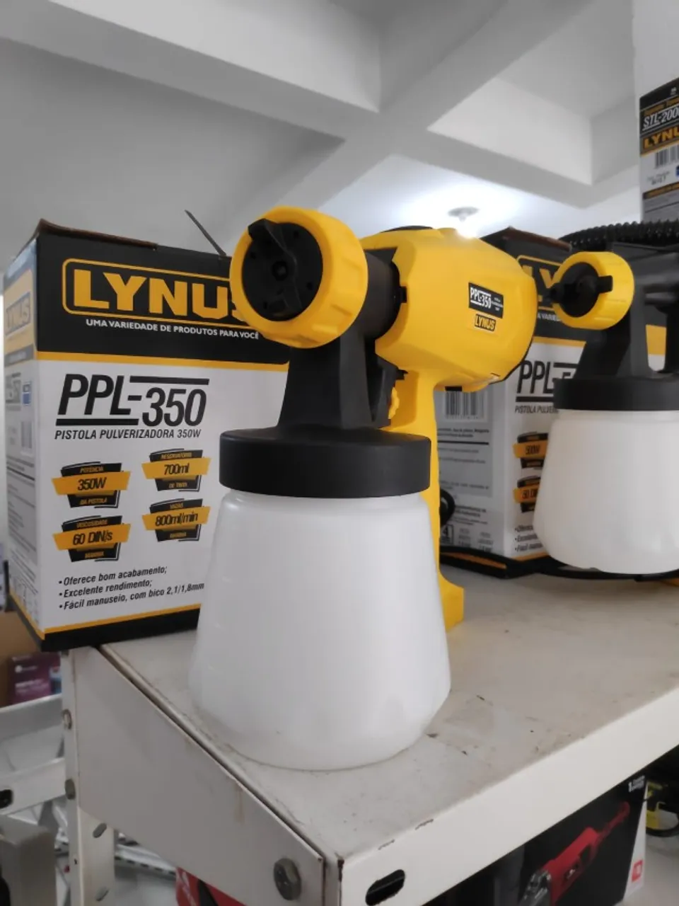 PISTOLA DE PINTURA 350W COM SUPER PROMOÇÃO
