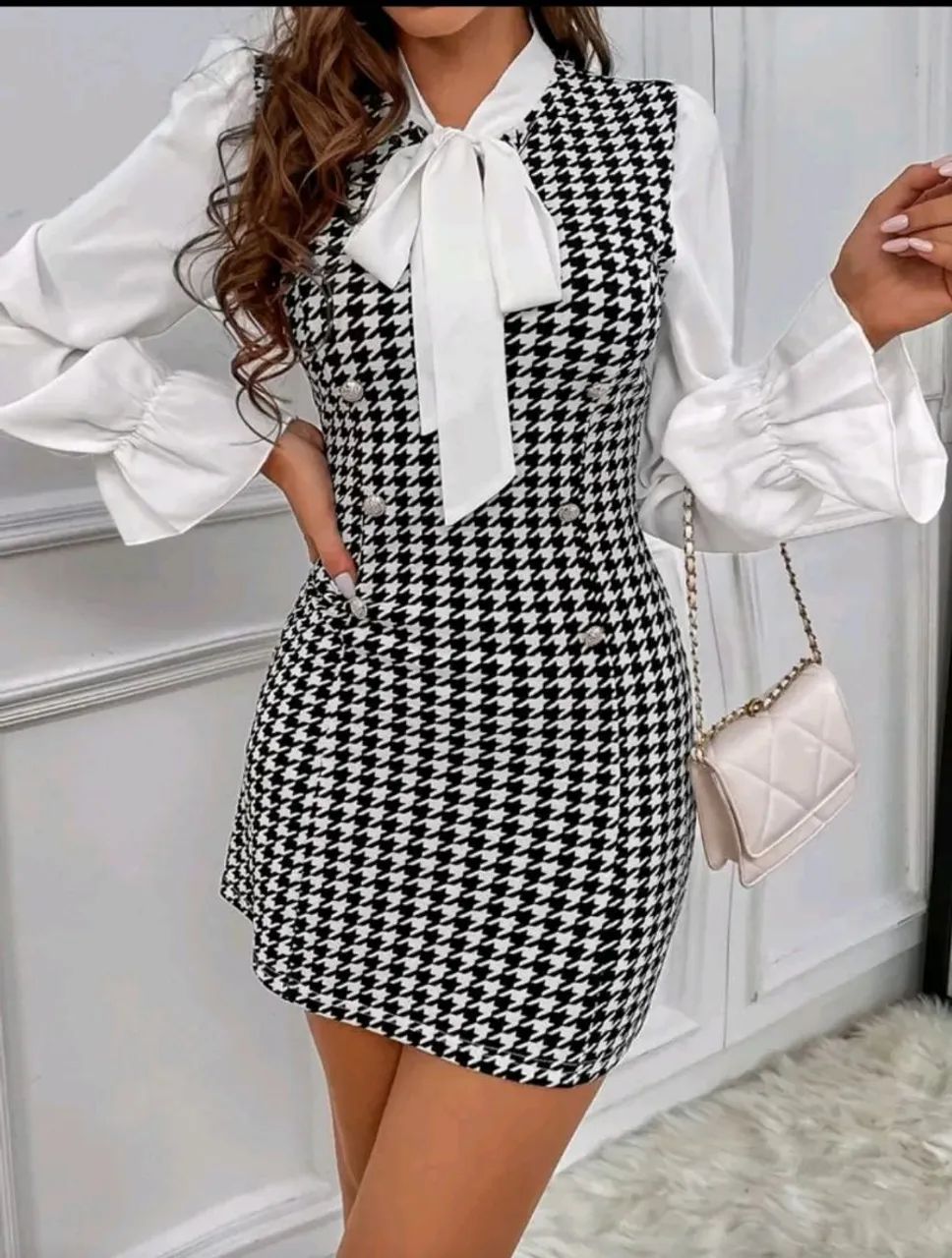 Vestido shein arrumado