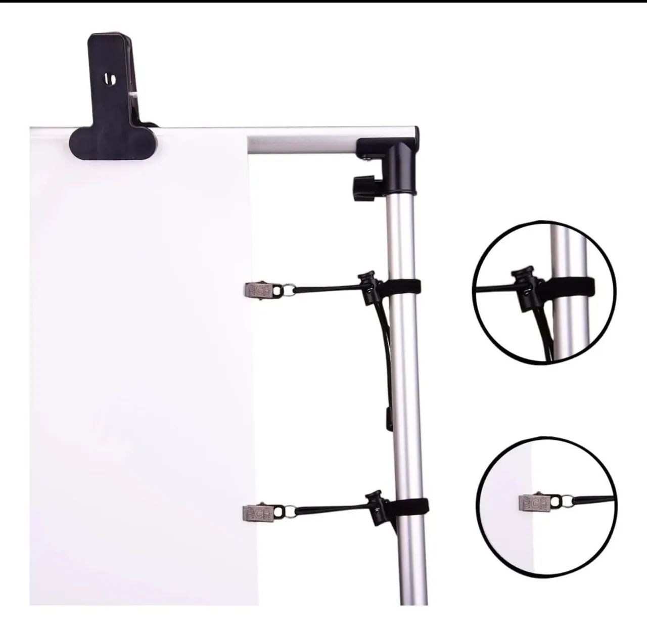 12 Grampos Para Fixar Fundo Fotográfico - Foto 3