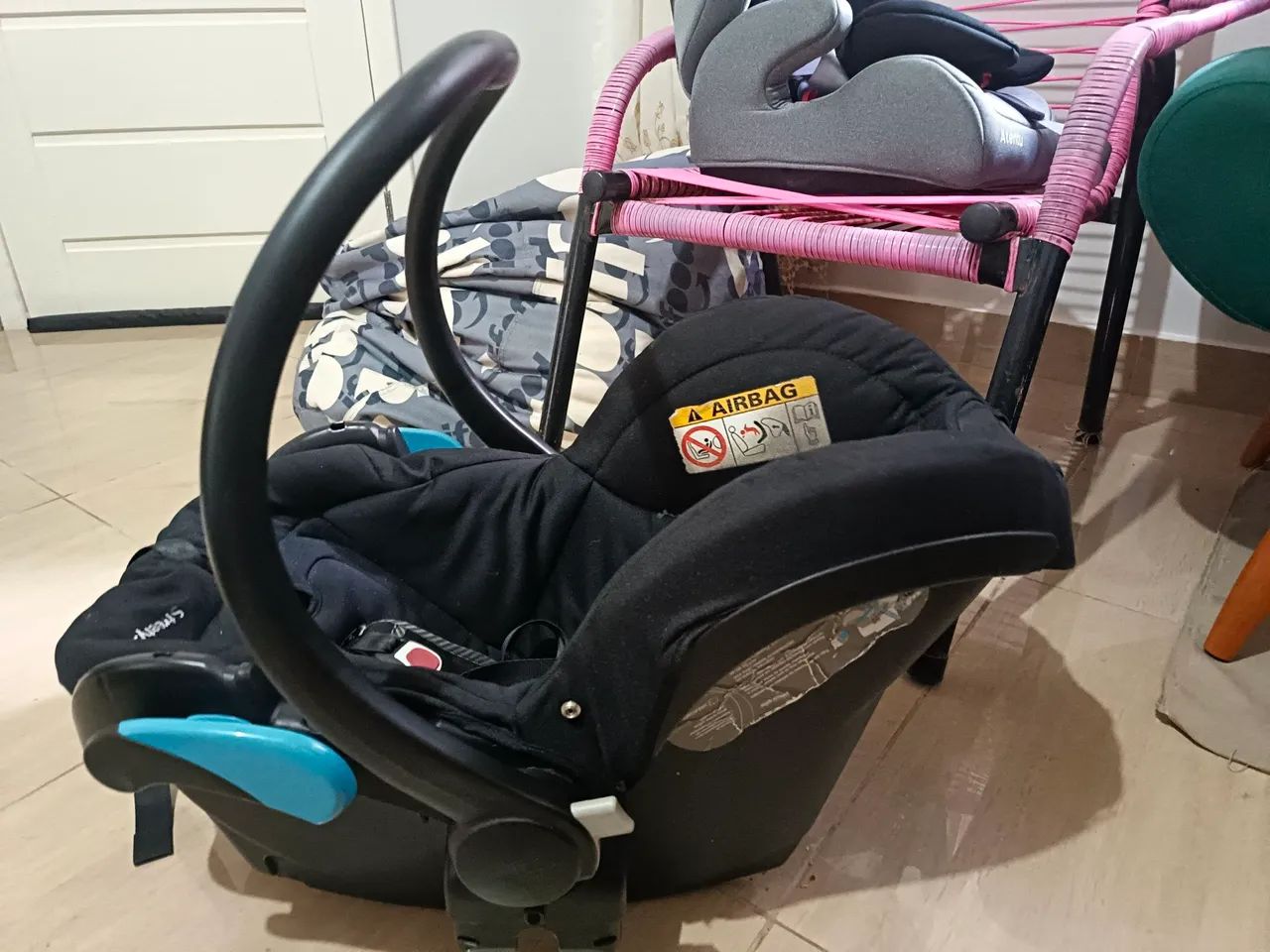 Bebê Conforto Completo com Base - Pronto para Uso - Foto 2