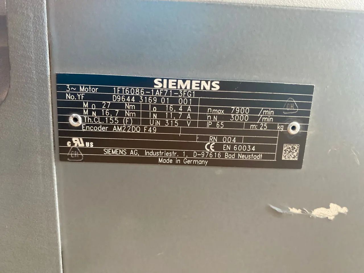 Servo motor Siemens (valor a negociar) - Foto 2