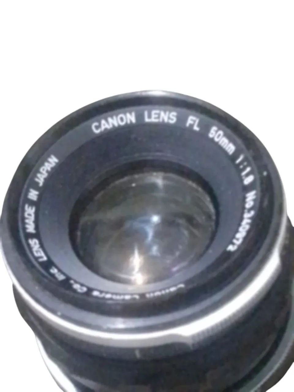 Lente Canon FL 50mm f/1.8 Vintage,Compatível com Canon FT FD  Mirrorless via Adaptador