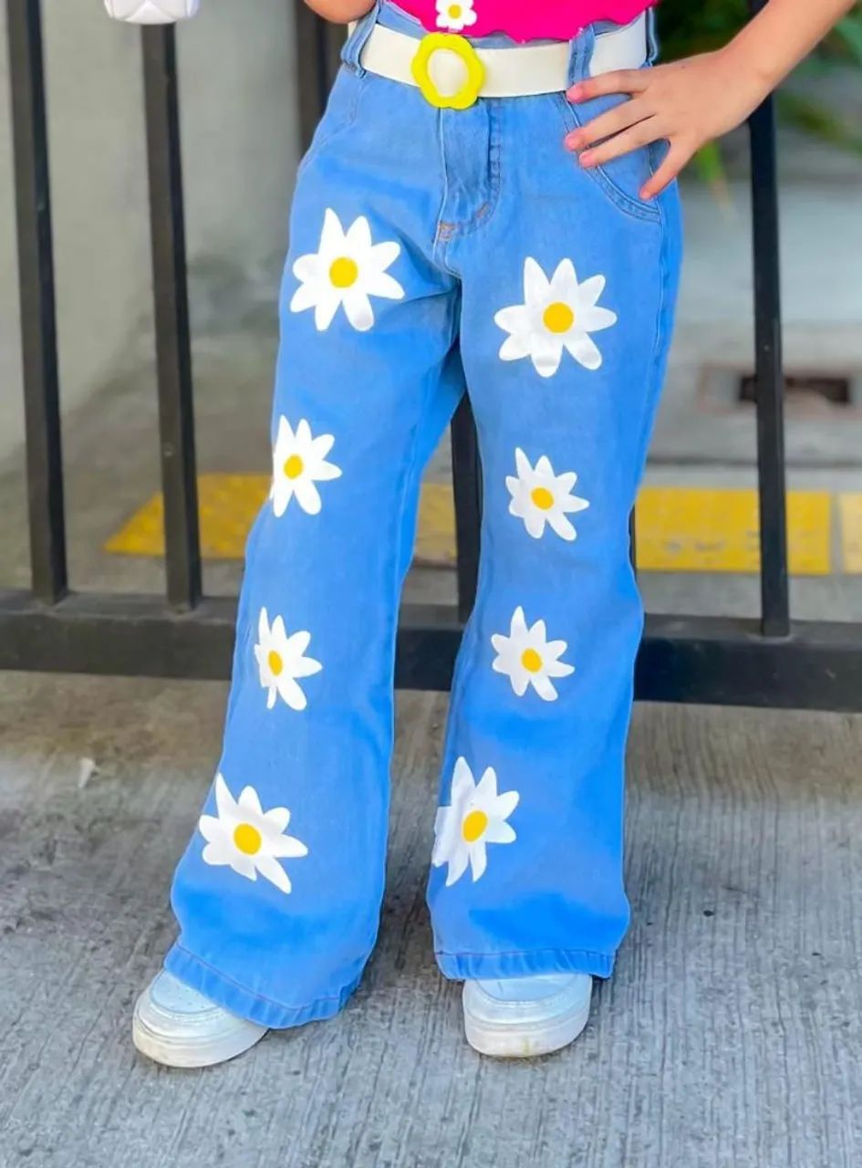 Calça pantalona infantil  - Foto 2