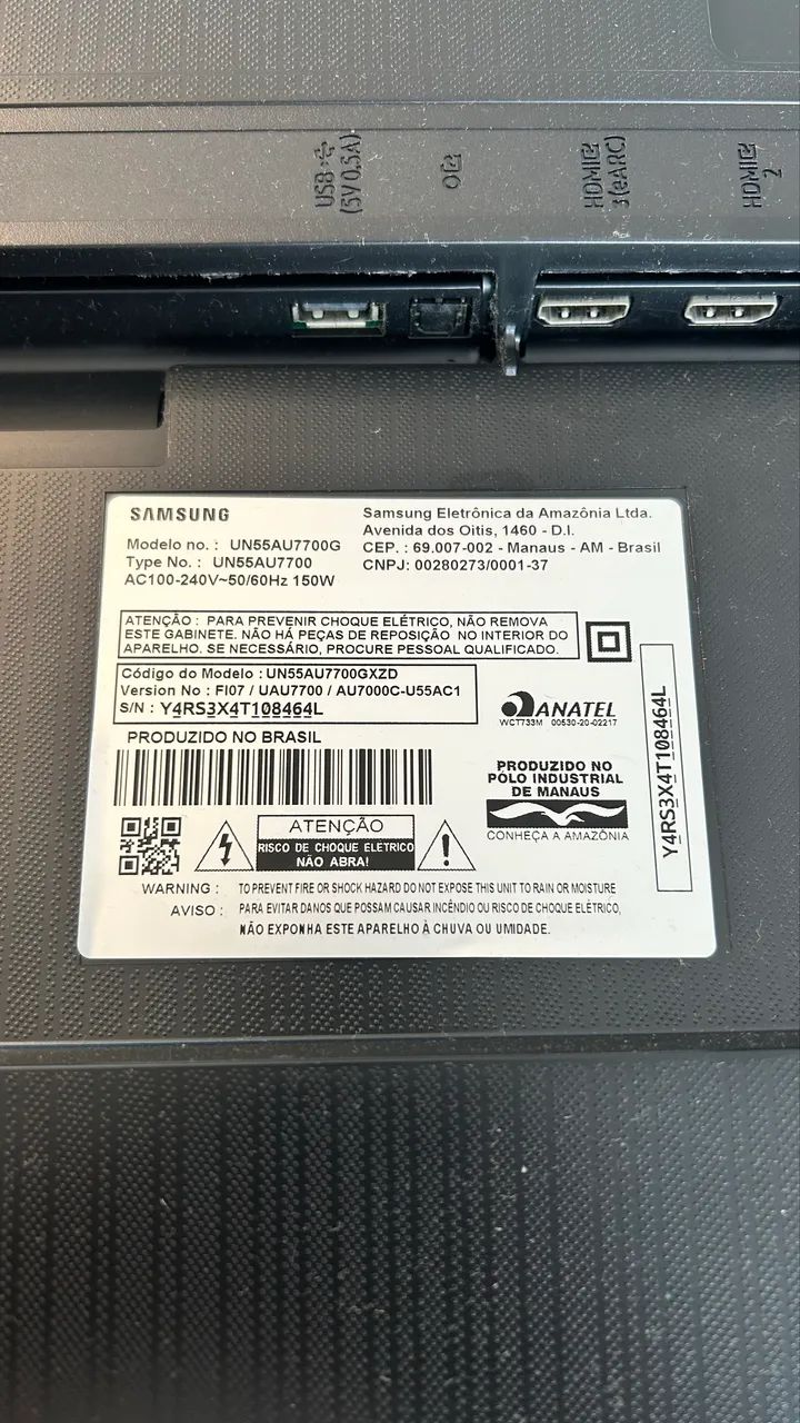 Placa Fonte / Placa Mãe / Auto Falante / Base TV Samsung 55 Polegadas  - Foto 3