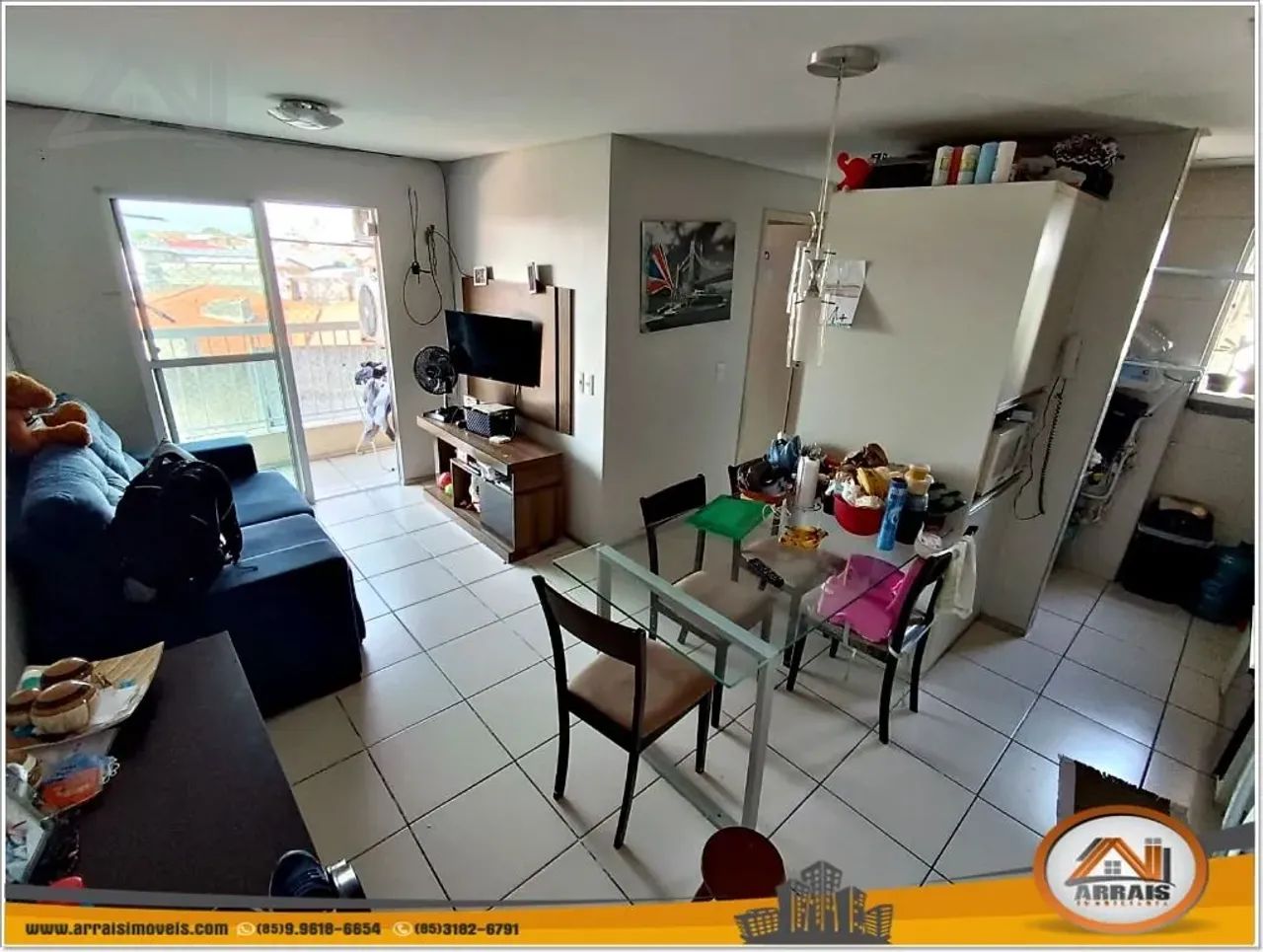 Apartamento com 3 dormitórios à venda, 65 m² por R$ 330.000,00 - Parangaba - Fortaleza/CE - Foto 2
