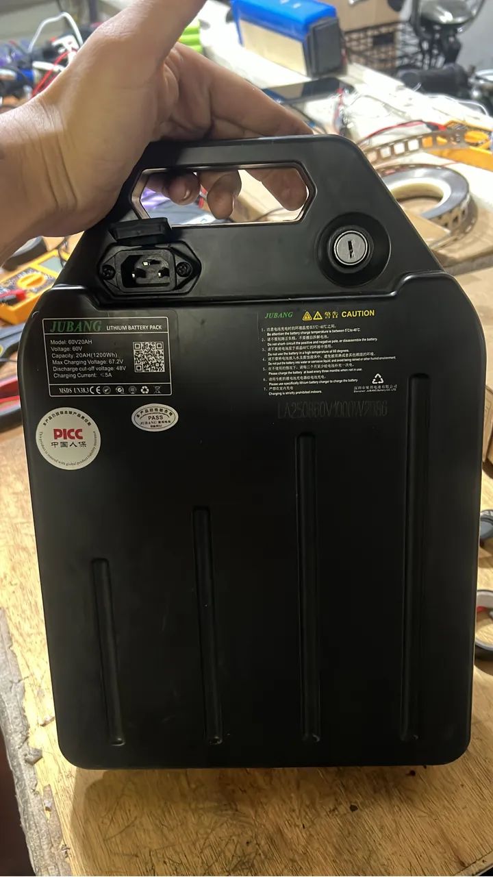 Bateria para scooter elétrica de lítio  - Foto 2