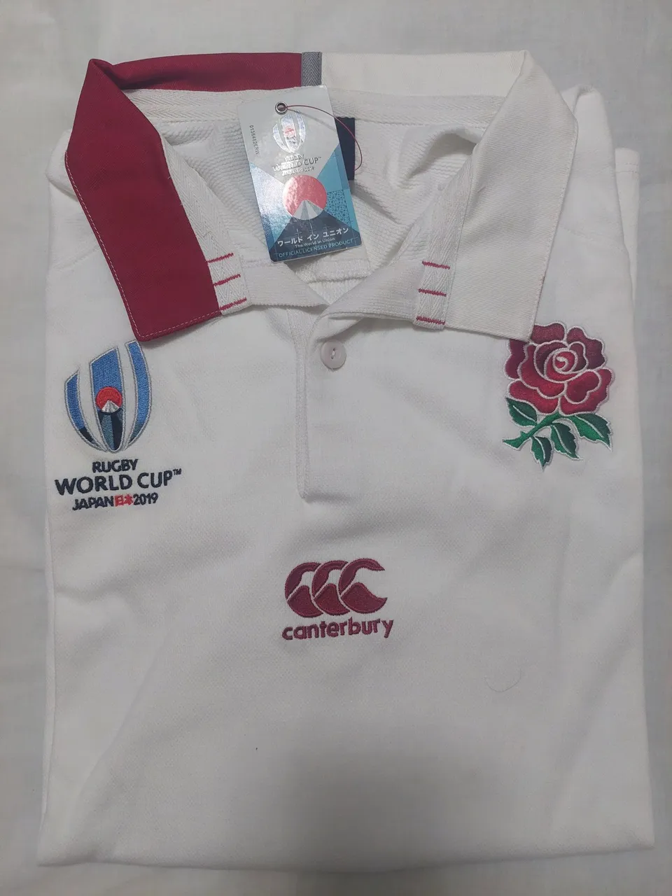Camisa Rugby World Cup Japan 2019 Canterbury .Nova na Embalagem.