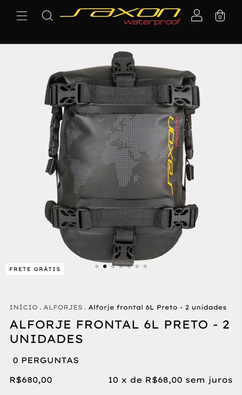Alforge Saxon - 6 litros  - Foto 5