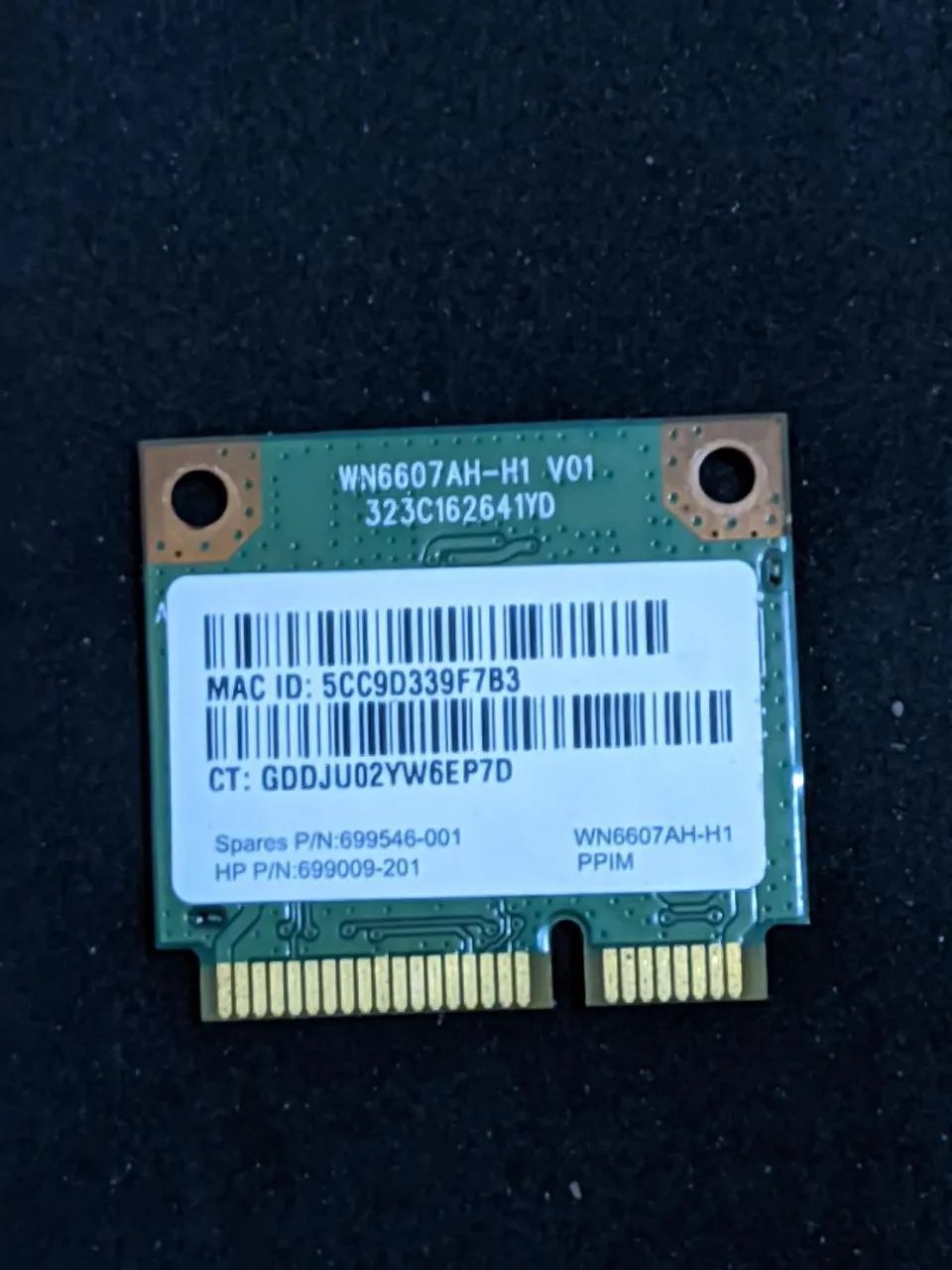 Placa Wifi pci express notebook - Foto 2