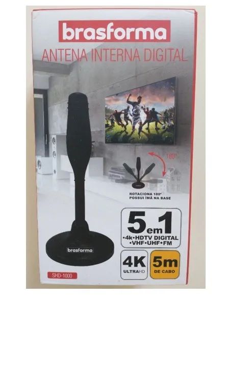 Antena Interna Digital 5 em 1