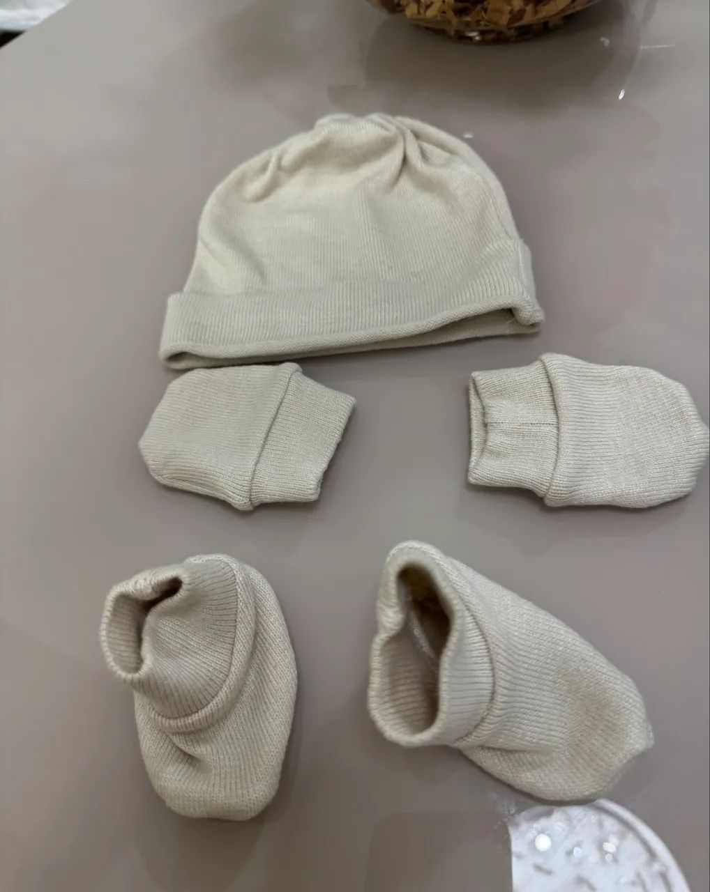 Roupa para bebê , RN até 3 meses . 30 os kit touca e roupa 50 kit  - Foto 2