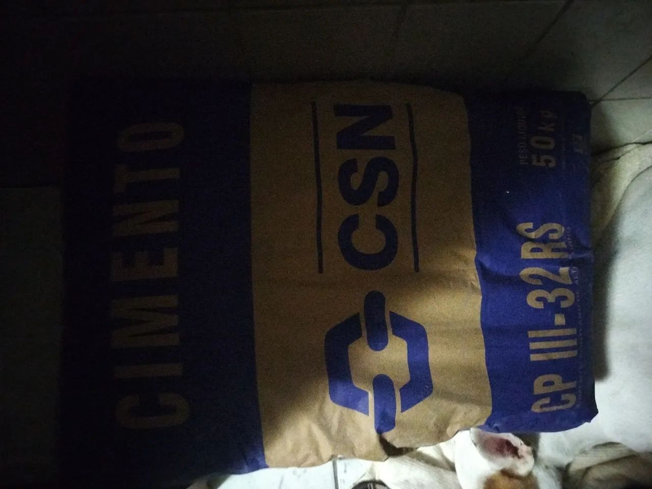 Pacote de cimento 50 kg