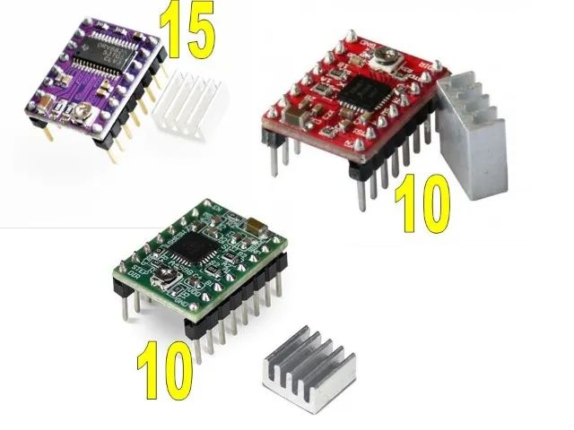 Driver Motor De Passo A4988 Stepstick - Foto 2