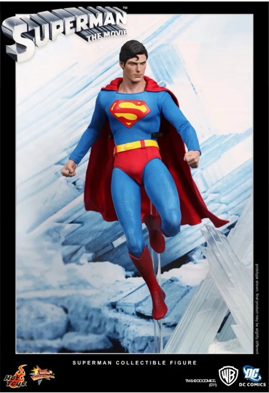 Hot Toys 1/6 MMS152 Superman 1978 Christopher Reeve com caixa