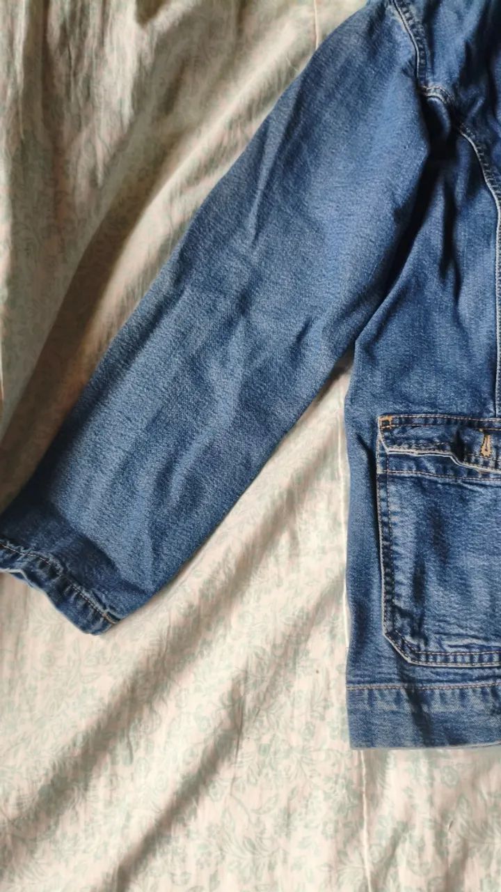 Jaqueta jeans feminina G USADA  - Foto 4