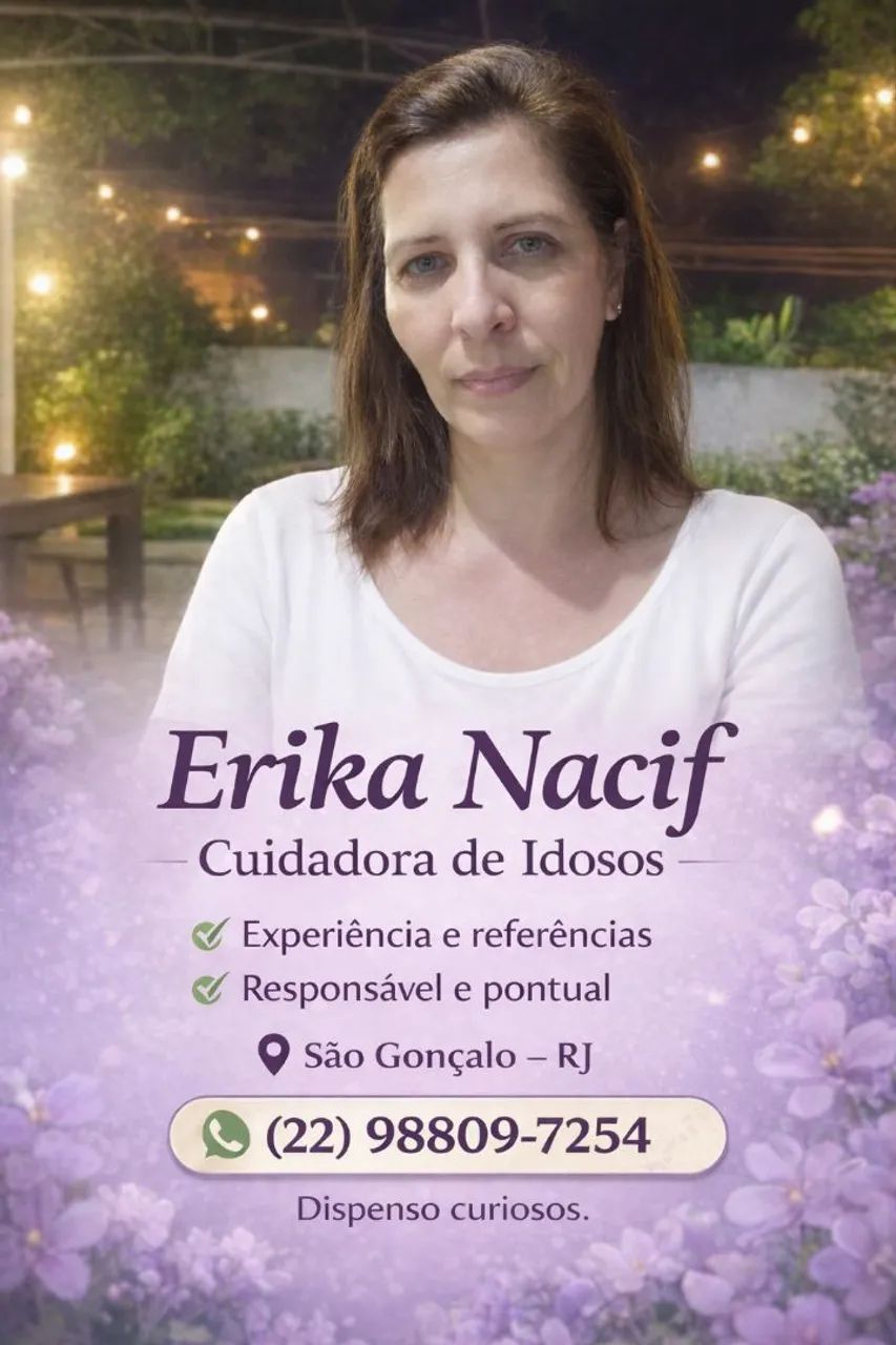 Cuidadora de idosos 