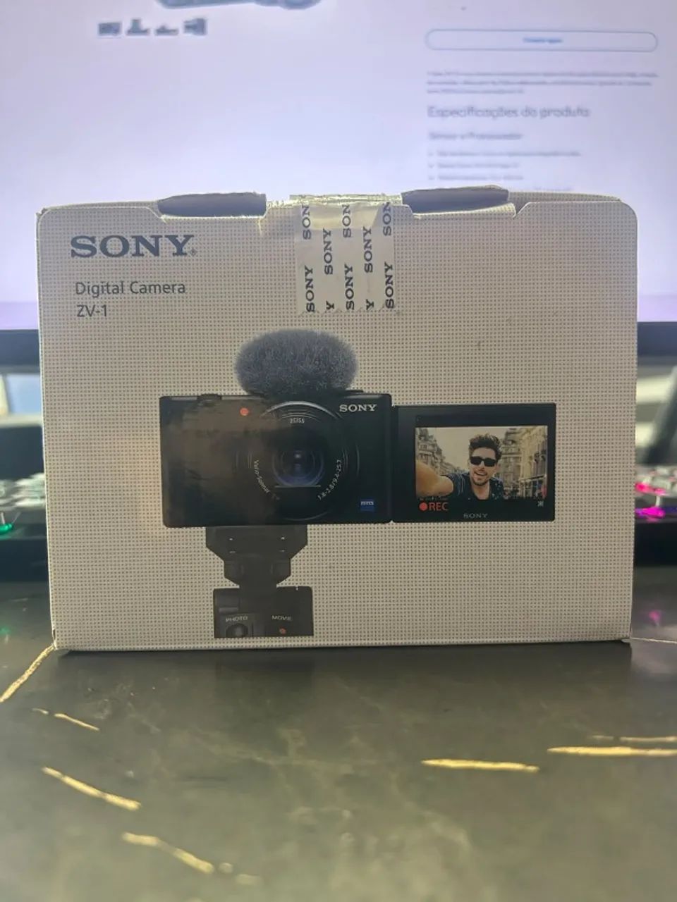 Câmera Digital Sony ZV-1 NOVA