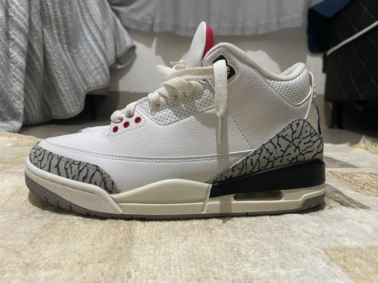 Air Jordan 3 White Cement  - Foto 2