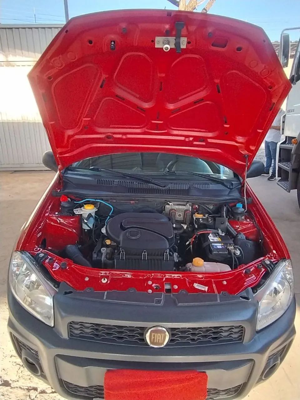Fiat Strada Working Hard 1.4 Fire Flex 8V CD 2017 - Foto 3