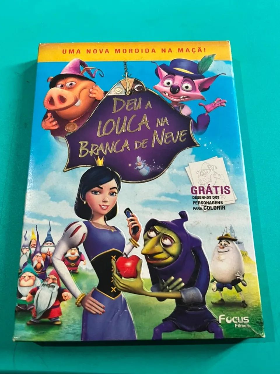 Dvd Original Deu A Louca Na Branca De Neve - CDs, DVDs etc