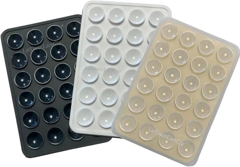Suporte Multifuncional de Silicone de Sucção para Celular Ventosas iPhone E Android - Foto 3