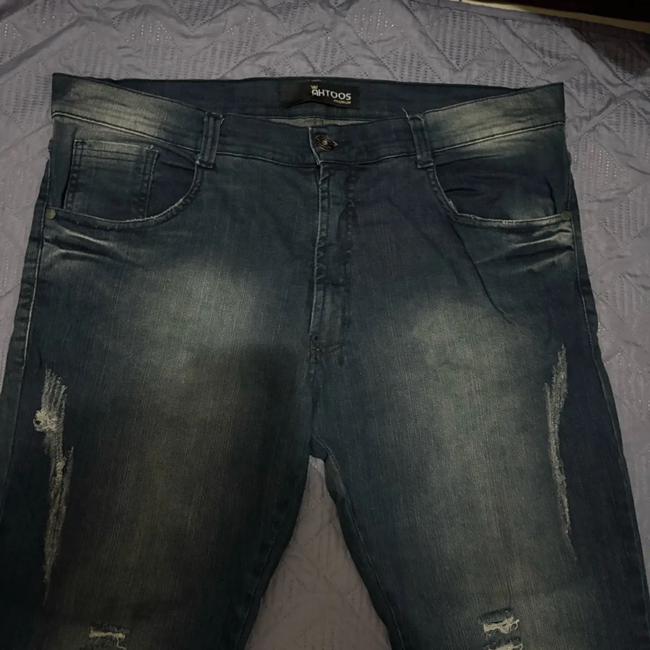 Calça jeans tam 48 - Foto 2