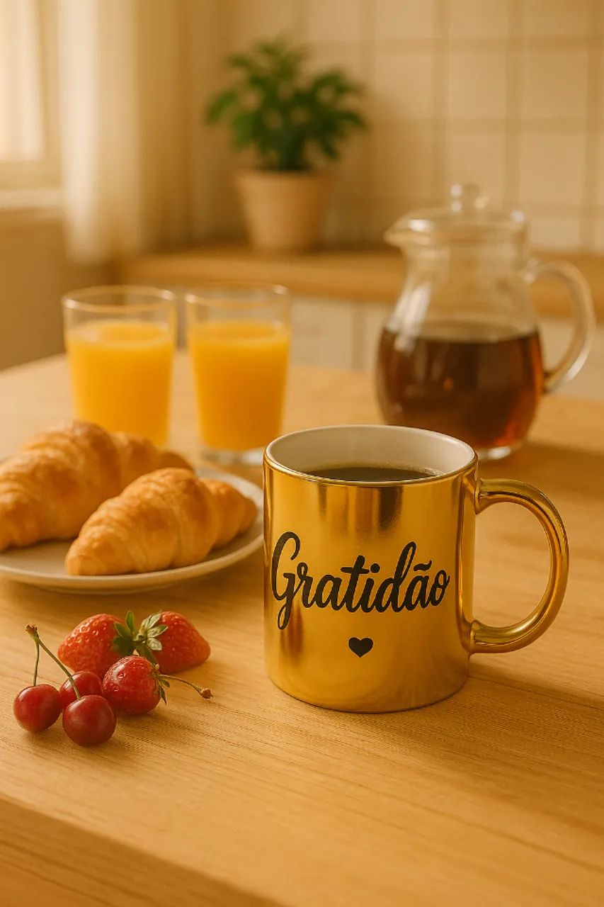 Caneca cromada ou de glitter - Foto 4