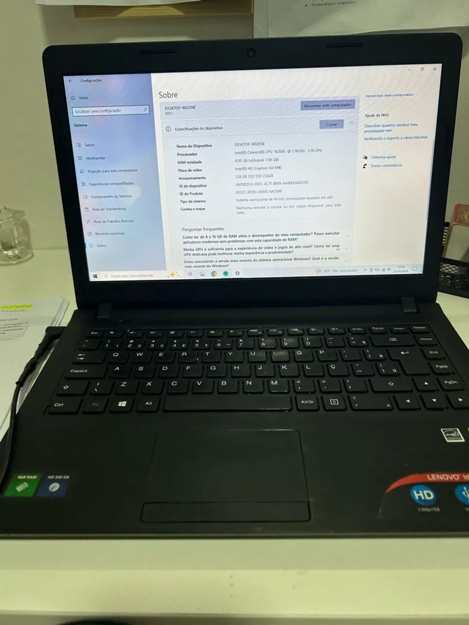 NOTEBOOK LENOVO  - Foto 4