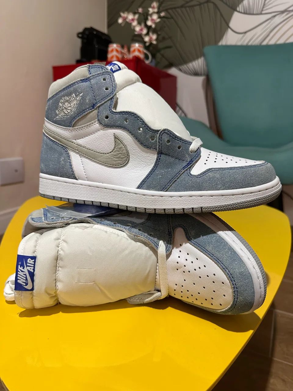 Nike Air Jordan 1 High Hyper Royal - Foto 5