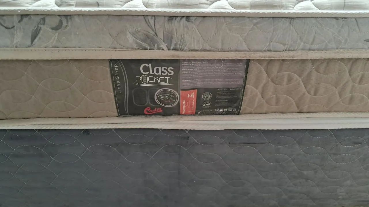 Cama queen com colchão castor - Entrego Hoje  - Foto 2