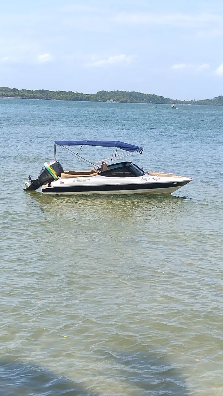 Lancha modelo Fliper 18 Pés motor YAMAHA 90 hp 4 tempos GPS Garmin - Foto 2