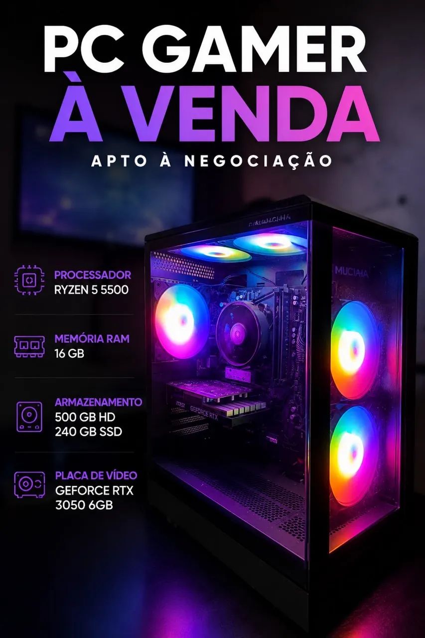 Computador com mesa - Foto 3