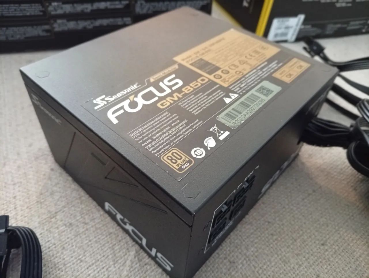 Fonte Seasonic GM-850 850Watts 80 Plus Gold 