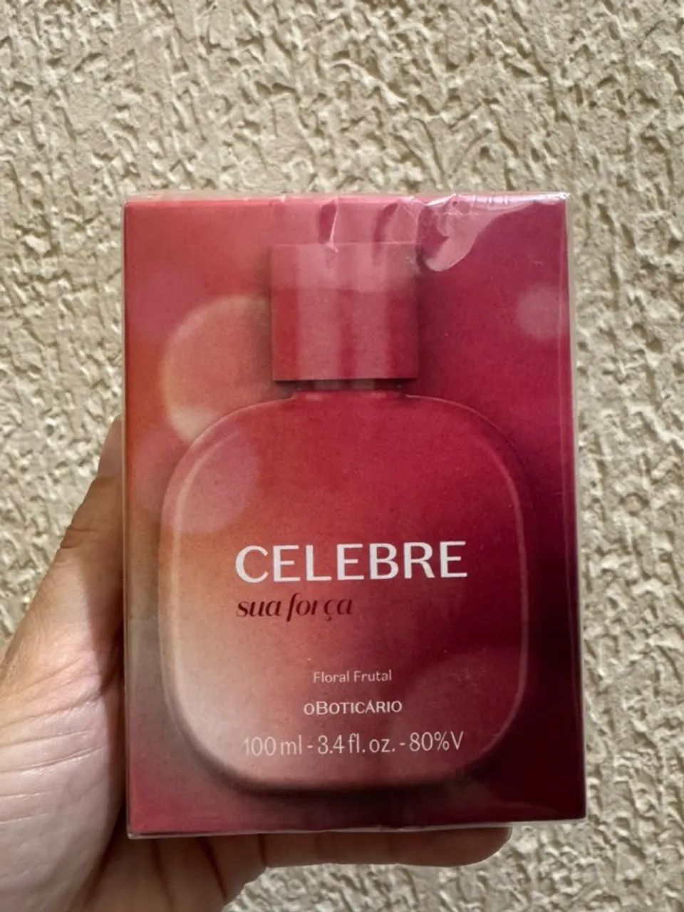 Perfume Celebre Sua Força O Boticário 100ml Novo e Lacrado