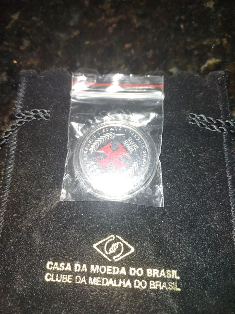 medalha dos 120 anos do Vasco da gama - Foto 2