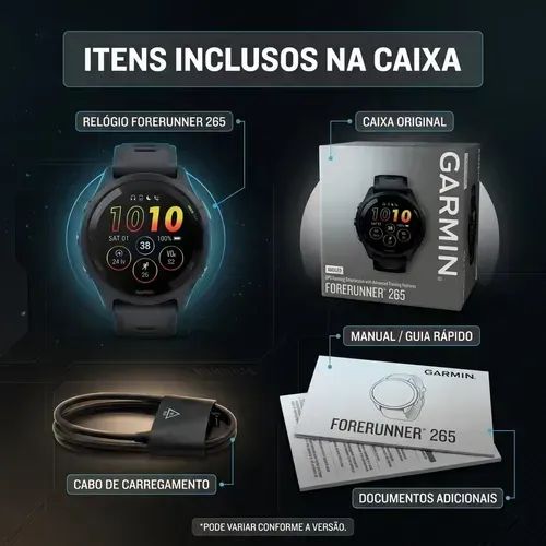 Relógio Garmin Forerunner 265 - Foto 4