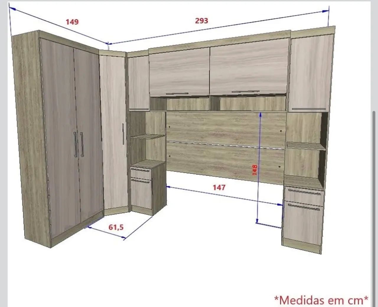 Guarda Roupa Modulado  - Foto 5