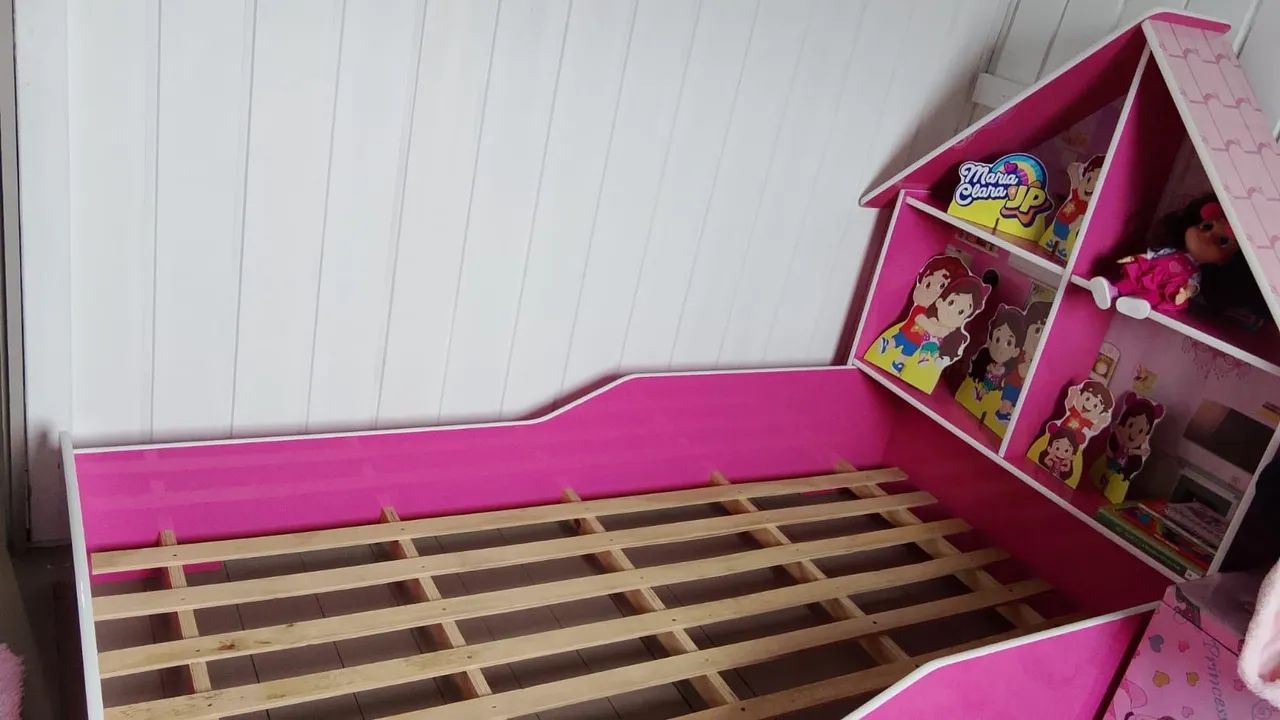 Cama infantil e Penteadeira com Escrivaninha  - Foto 3