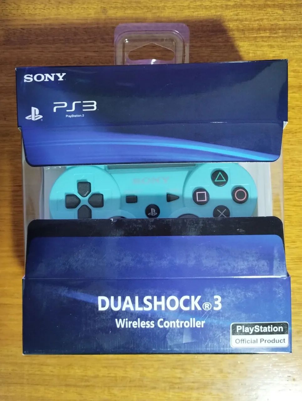 Controle PS3 Azul Glacial - Foto 2