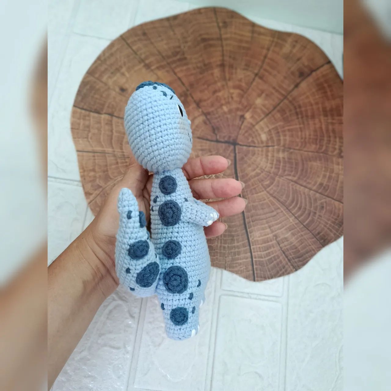 Dino de amigurumi - Foto 2