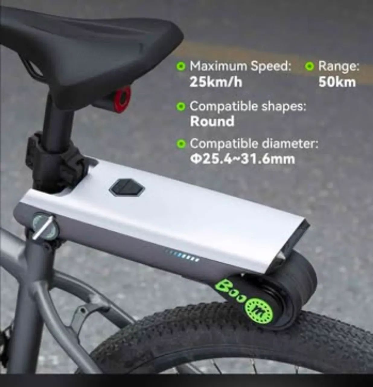 Impulsionador Elétrico de Bicicleta  - Foto 4
