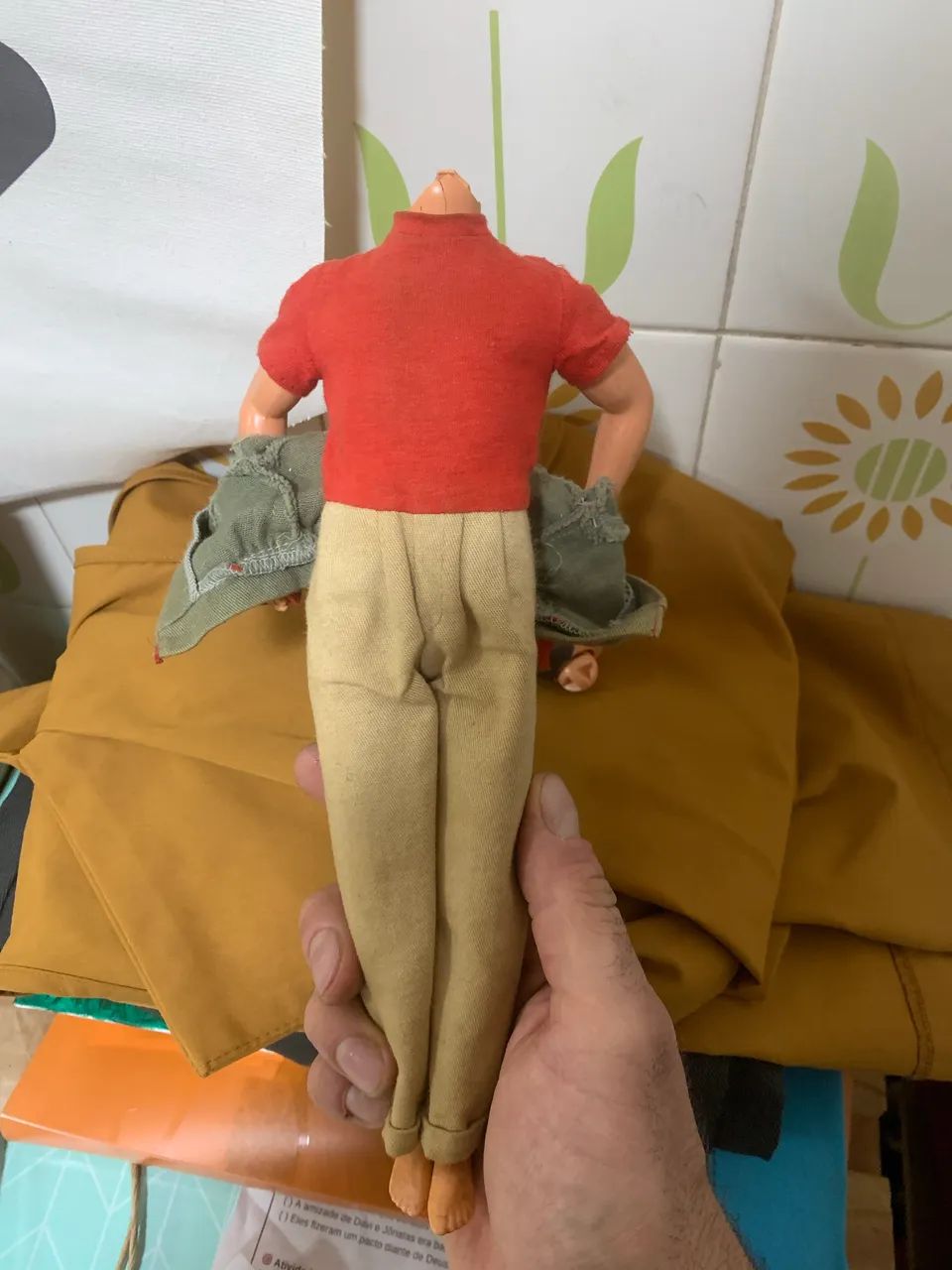 boneco masculino antigo estrela - Foto 5