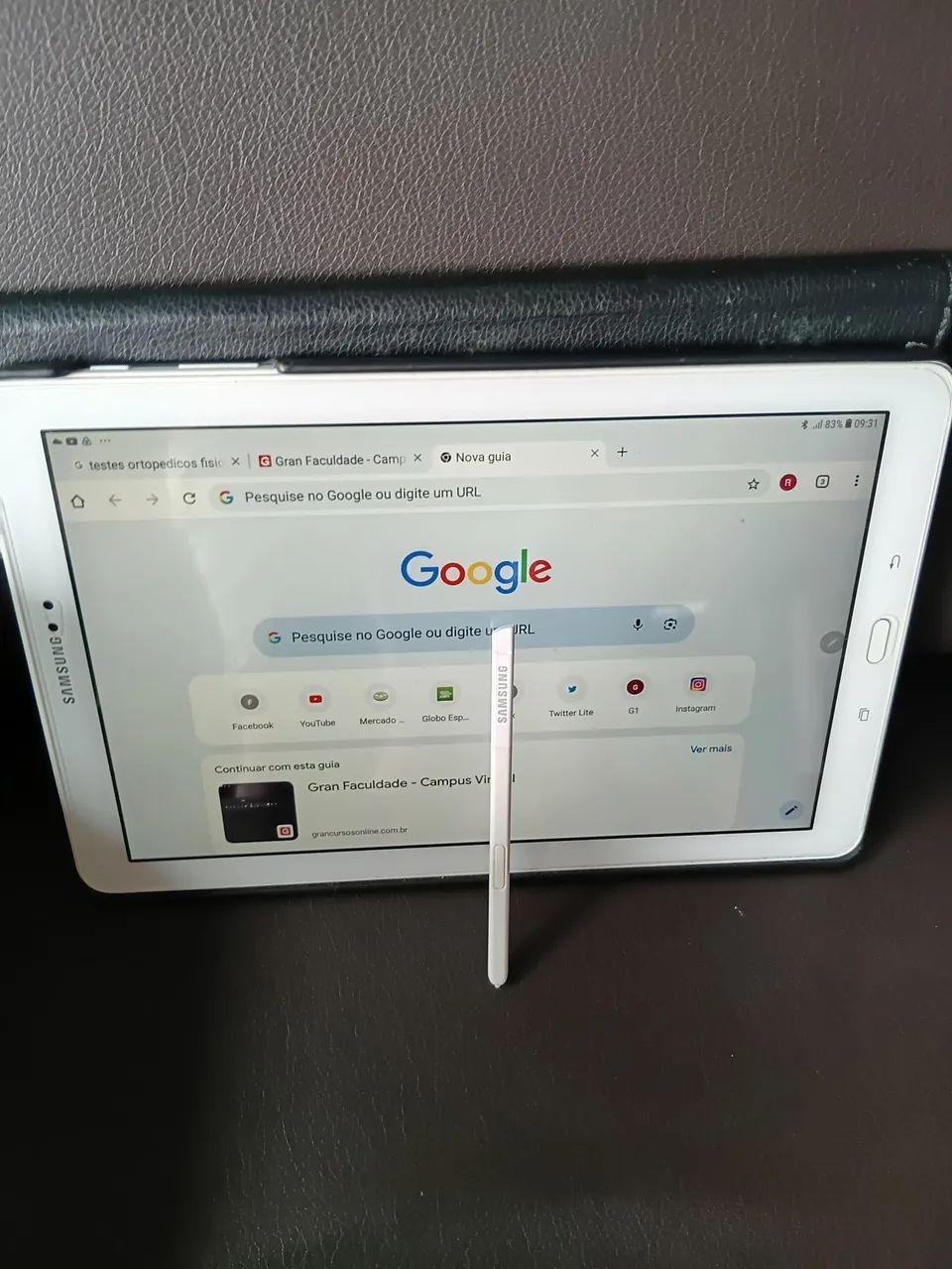 Tablet Com caneta Stylus 