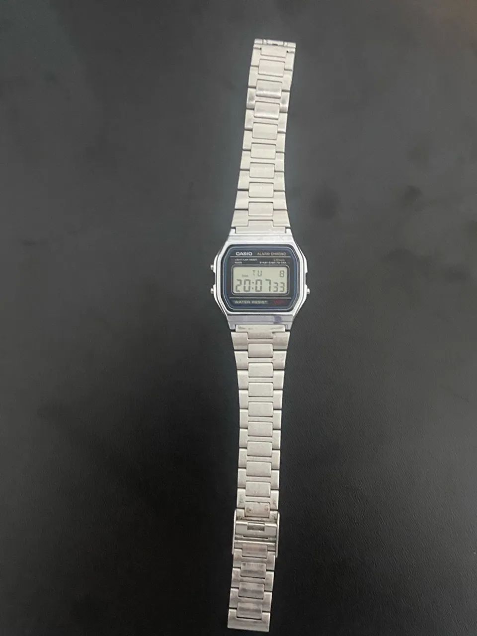 Relógio Casio Vintage A158W-1DF Original - Foto 2