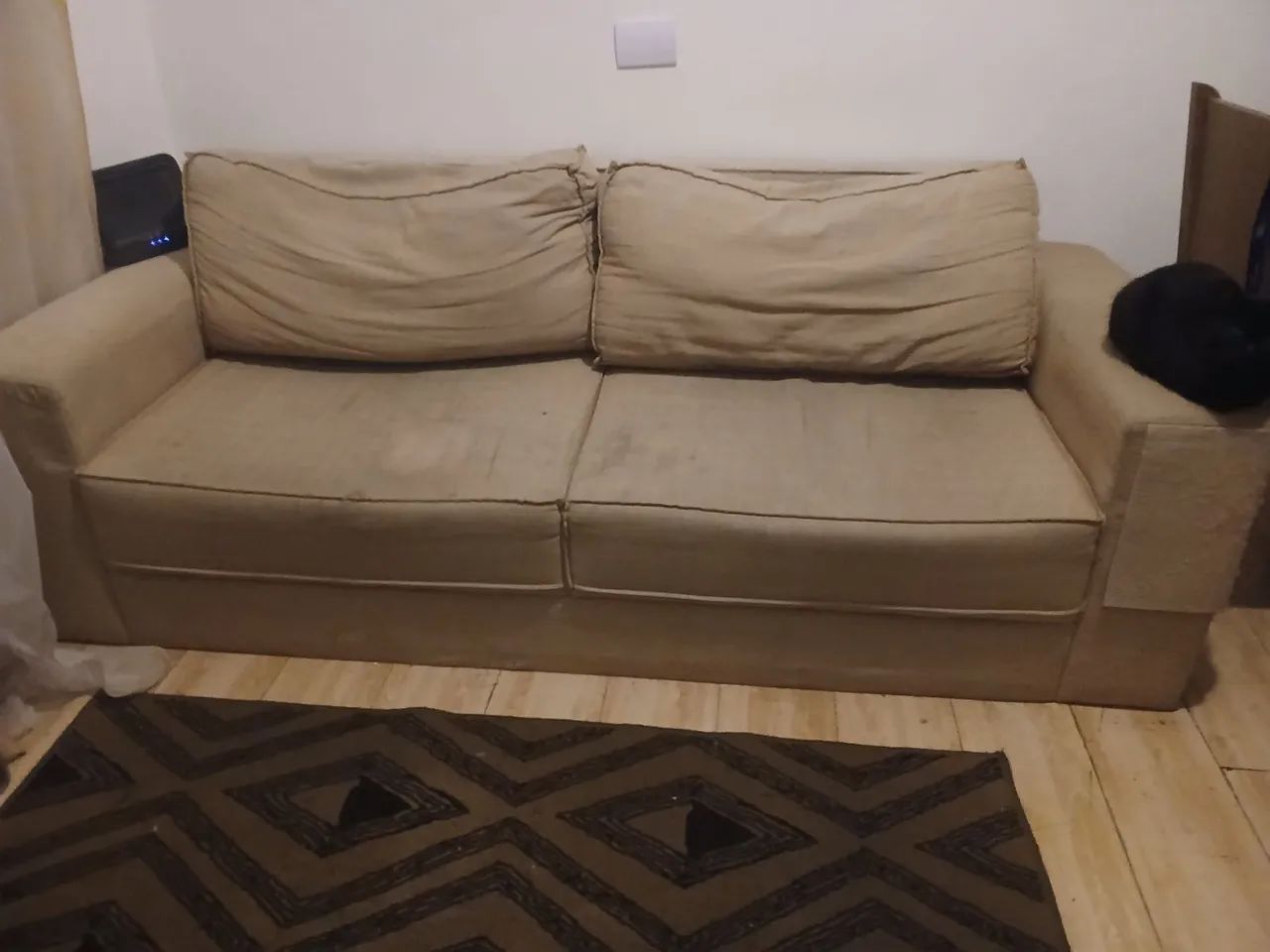 Sofá 3 Lugares Estilo Escandinavo Bege (Kivik) - Super Confortável! - Foto 2