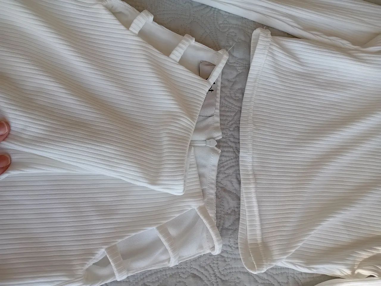 Conjunto branco P  - Foto 2