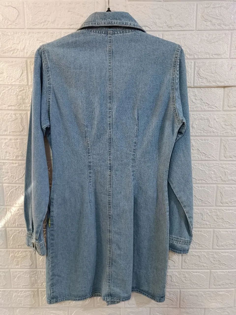 Sobretudo jeans vintage com CGC  - Foto 5