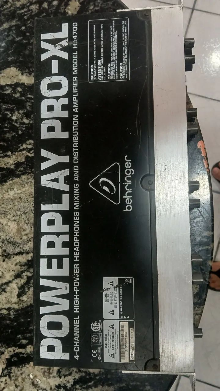 Amplificador de fone Behringer - Foto 3