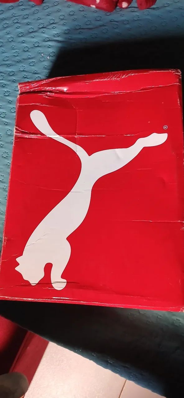Sapato da puma na cor branco original  - Foto 2