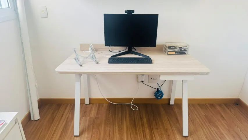Escrivaninha Mesa Ergonomica Flexform | Mesa Tavollini 140 Max Carvalho Berlim